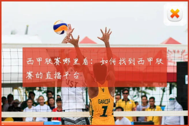 西甲联赛哪里看：如何找到西甲联赛的直播平台